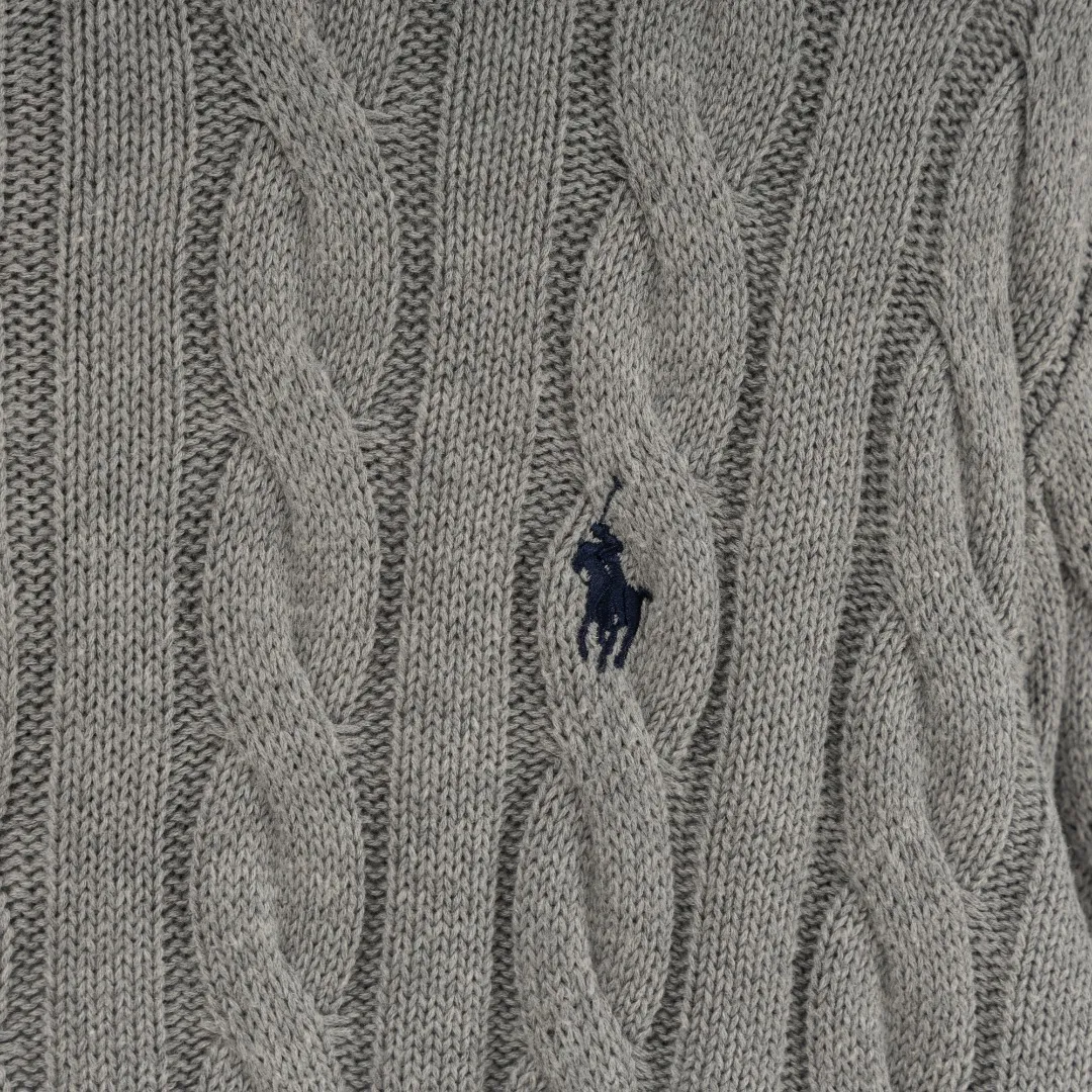 P290 top version (different currencies) You can scan the QR code to enter the official website Style: Ralph Lauren POLO Ralph Lauren small label embroidered knitted old money style half-zip pullover long-sleeved sweater Color: Picture color Size: XS-XL Fabric: Pure cotton Accessories: Full set of customized accessories No gender distinction, same style for men and women